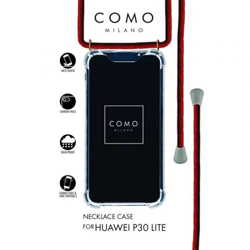 Porta cellulare Como Milano da collo iPhone Huawei P30 Lite